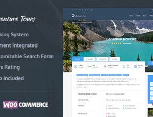 Adventure Tours – WordPress Tour/Travel Theme 4.2.7