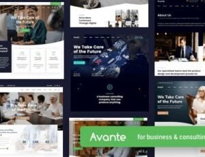 Avante – Business Consulting WordPres Theme 2.7.7
