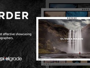 BORDER – A Delightful Photography WordPress Theme 1.9.3