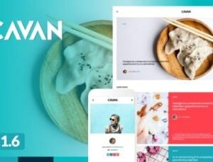 CAVAN – A Distinctive WordPress Blog Theme 1.6.1