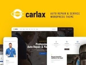 Carlax | Car Parts Store & Auto Service WordPress Theme 1.0.8