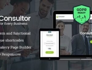 Consultor | A Business Financial Advisor WordPress Theme 1.2.4