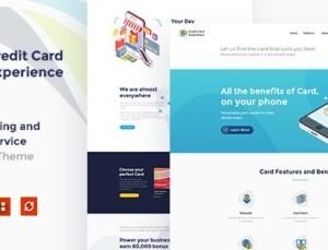 Credit Card Experience | Loan Company and Online Banking WordPress Theme 1.2.11
