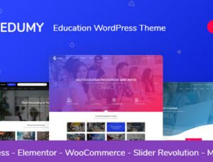 Edumy – LMS Online Education Course WordPress Theme 1.2.16