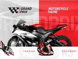 Grand Prix – Motorcycle WordPress Theme 1.3