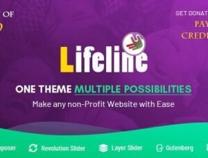 Lifeline – NGO Charity Fund Raising WordPress Theme 6.1