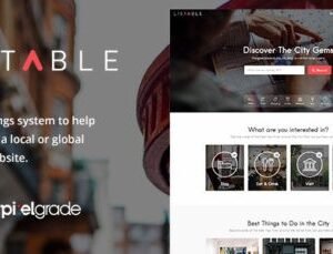 List – WordPress Directory and Listing