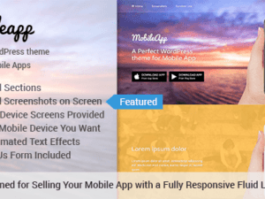 MyThemeShop Mobileapp WordPress Theme 1.1.6