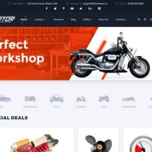 Engine – Vehicles & Parts WordPress Theme 3.1.0