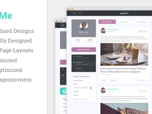 MyThemeShop socialMe WordPress Theme 1.2.4