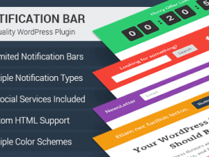 MyThemeShop – WP Notification Bar Pro 1.2.1