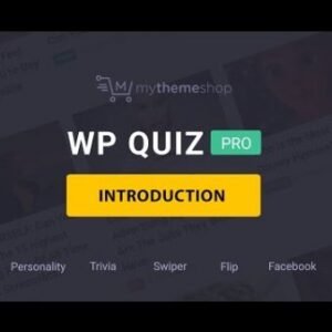 MyThemeShop – WP Quiz Pro 2.1.11