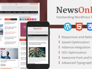 MyThemeShop NewsOnline WordPress Theme 1.2.9