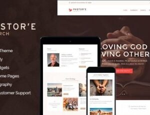 Pastor'e | Church, Religion & Charity WordPress Theme 1.4