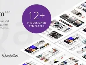 Qalam – NewsPaper and Magazine WordPress Theme 1.8.0