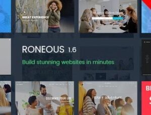 Roneous – Creative Multi-Purpose WordPress Theme 1.9.7