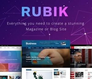 Rubik – A Perfect Theme for Blog Magazine Website 2.8