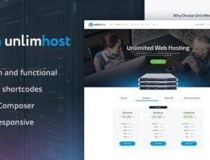 UnlimHost – Web Hosting & Internet Technology Theme 1.2.3