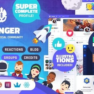 Vikinger – BuddyPress and GamiPress Social Community 1.9.9.4.2