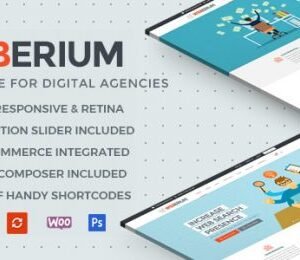 Weberium | Responsive WordPress Theme Tailored for Digital Agencies 1.24
