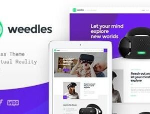 Weedles – Virtual Reality Landing Page & Store WordPress Theme 1.1.9