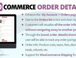 WooCommerce Order Details