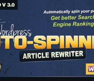 WordPress Auto Spinner – Articles Rewriter 3.11.0