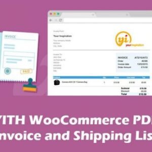 YITH Woocommerce PDF Invoice and Shipping List Premium 4.5.0