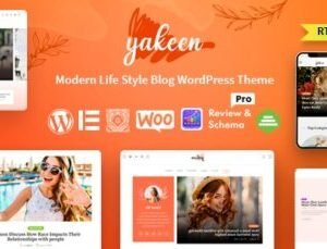 Yakeen – Lifestyle Blog WordPress Theme 1.2