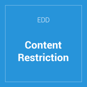 Easy Digital Downloads Content Restriction 2.3.3