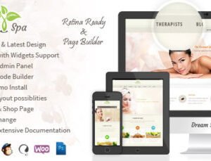 Dream Spa – Salon, Spa WordPress Theme 3.2
