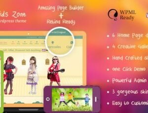 Kids Zone | Children & Kids WordPress Theme 5.4