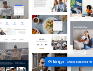 Kingo 2.6.3 – Booking WordPress for Small Business