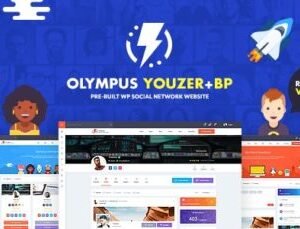Olympus – Powerful BuddyPress Theme for Social Networking 4.0.5