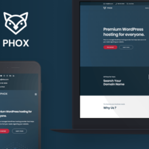 Phox – WordPress Hosting & WHMCS Theme 2.2.6