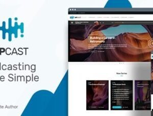 Wpcast – Audio Podcast WordPress Theme 1.4.6