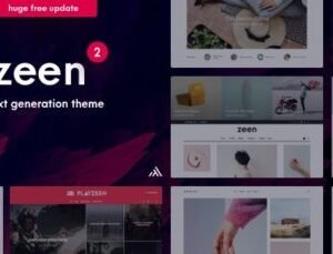 Zeen | Next Generation Magazine WordPress Theme 4.3.1