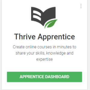 Thrive Apprentice 5.4