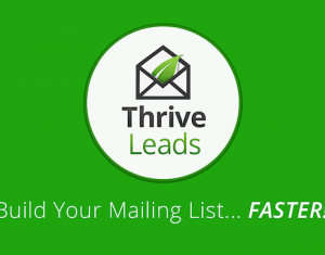 Thrive Leads 3.18